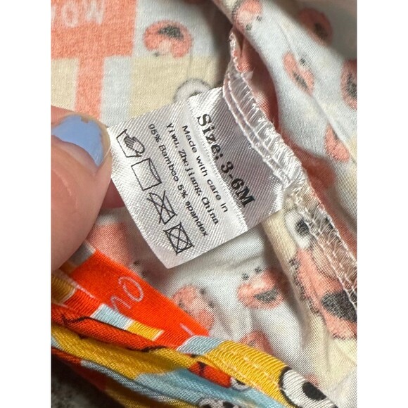 Unbranded | Elmo Bamboo Zippie | 3-6m - Picture 4 of 4